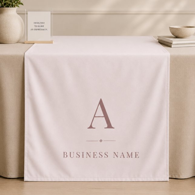 Rosa Geschäftstischläufer-Banner Wandteppich (Von Creator hochgeladen)
