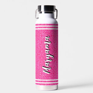 Rosa Geschenk für Mädchen   Benutzerdefinierter ha Trinkflasche
