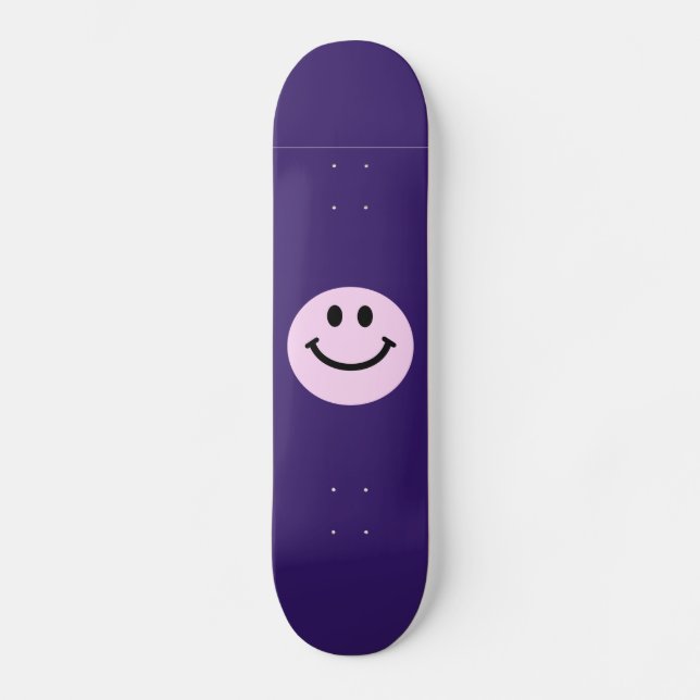 Rosa Gesicht Skateboard (Vorderseite)