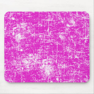 Rosa gestörter Blick Mousepad