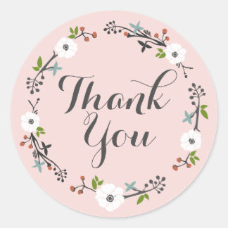 Rosa Gewölbebrüche | Danke, Sticker