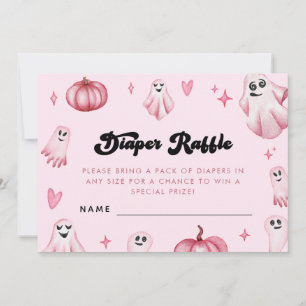 Rosa Ghost Kleine Boo Babydusche Windelwanne Raffe Einladung