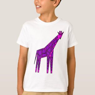 Rosa Giraffe T-Shirt