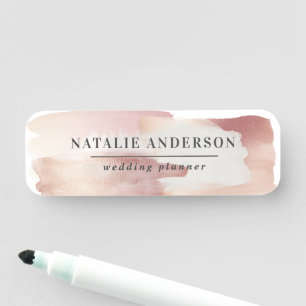 Rosa Girl Rose Gold modern stilvoll Namensschild