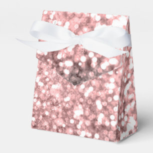 Rosa glänzende Lichter Mädchen Glitter Funkelnd Geschenkschachtel
