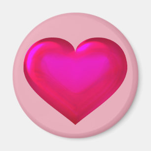 Rosa Glasherz Magnet