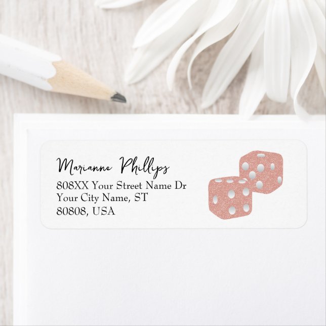 Rosa Glitzer Casino (Insitu)