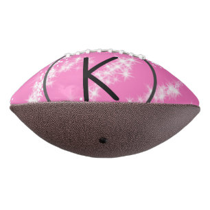 Rosa Glitzer Football