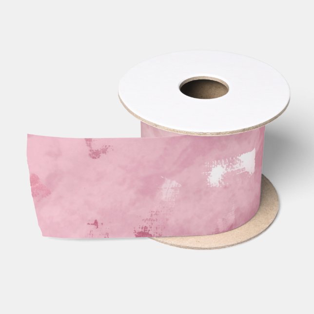 Rosa-Glitzer Satinband (Spule)