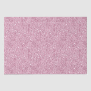 Rosa Glitzer Sequin Dekoration Weihnachten Seidenpapier
