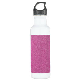 Rosa Glitzer, Sparkle, Hintergrund des Glitzer Edelstahlflasche