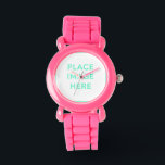 Rosa Glitzer Watch Armbanduhr<br><div class="desc">Rosa Glitzer Watch</div>