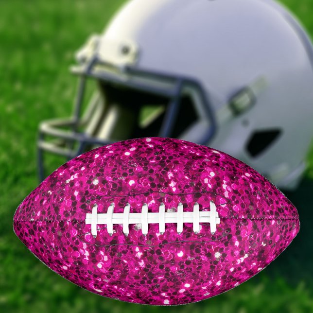 Rosa Glitzern Glitzer Football (Von Creator hochgeladen)