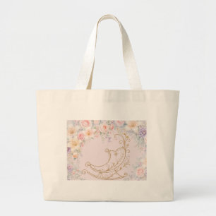 Rosa Gold Elegante Wiegen-Babytasche Jumbo Stoffbeutel