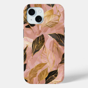 Rosa Gold Popular Boho Blätter Collection Case-Mate iPhone Hülle