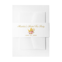 Rosa GoldBrautparty-Tee-mit BlumenParty