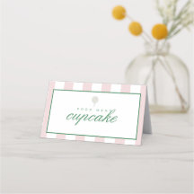 Rosa Golf Tent Menu Cards