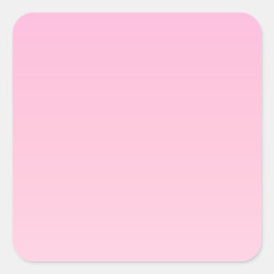 Rosa Gradient Quadratischer Aufkleber