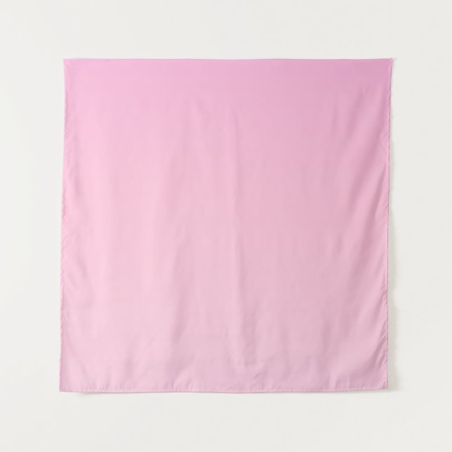 Rosa Gradient Wandteppich (Vorderseite)