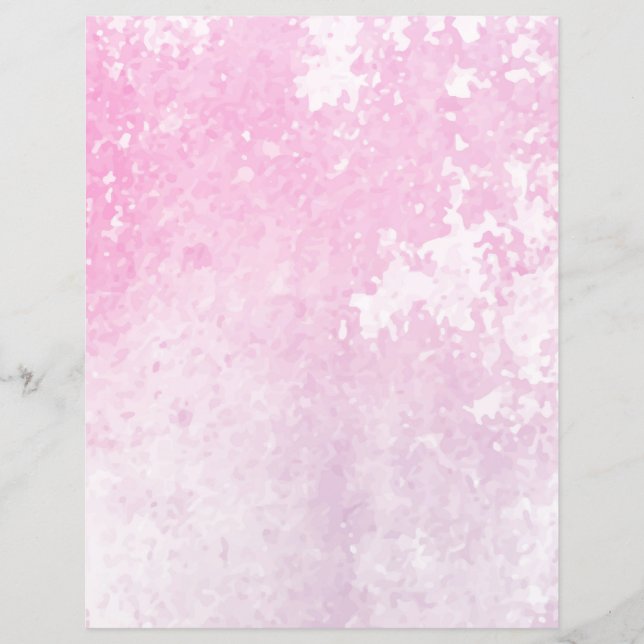 Rosa Gradientengrunge Weiche Pastellfarben (Vorderseite)