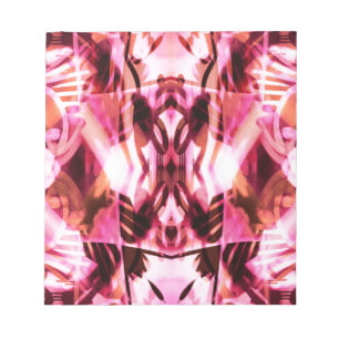 Rosa Graffiti-Muster Notizblock
