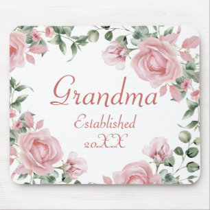 Rosa Grandma Mousepad