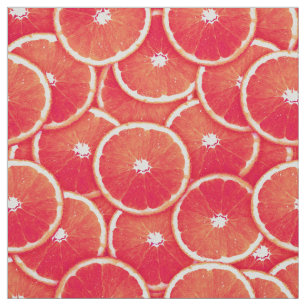 Rosa Grapefruitscheiben Stoff