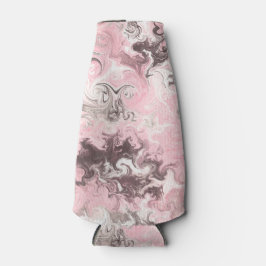Rosa graue Camouflage Flaschenkühler