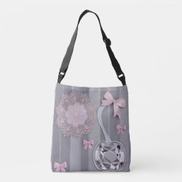 Rosa & Gray Hochzeitsgeschenk Kristallgraue Kunst Tragetaschen Mit Langen Trägern