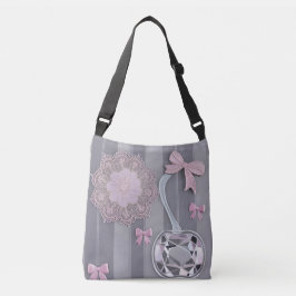 Rosa & Gray Hochzeitsgeschenk Kristallgraue Kunst Tragetaschen Mit Langen Trägern