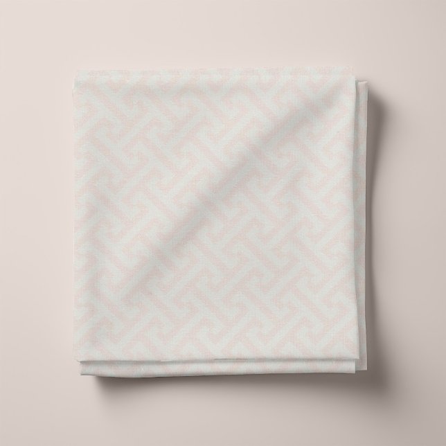 Rosa griechisches Schlüsselmuster Stoff (Von Creator hochgeladen)