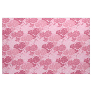 Rosa Große Vintage Viktorianische Rose Stoff