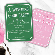 Rosa grüne Hexe - Wickly Good Birthday