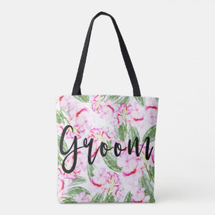 Rosa Grüne Tropische Oase Botanischer GROOM / HERR Tasche