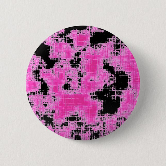 Rosa Grunge Button (Vorderseite)