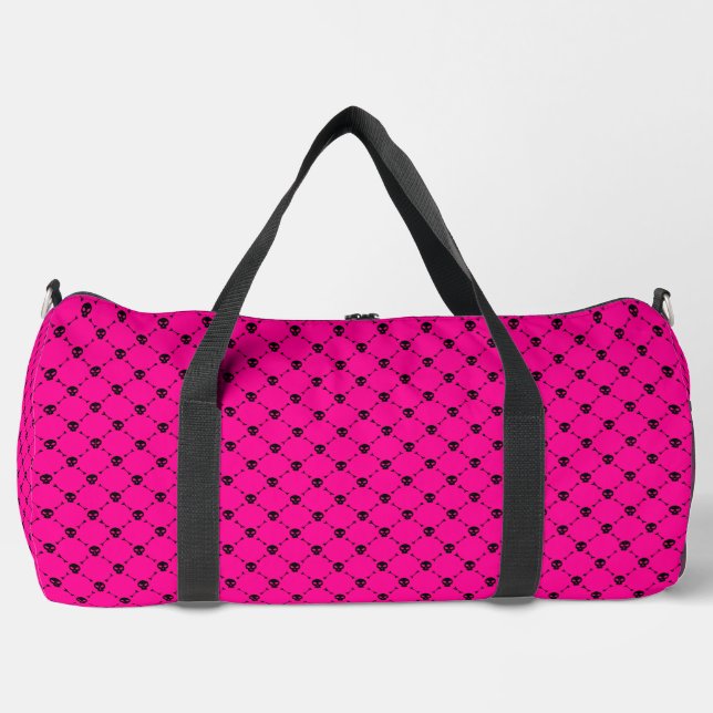 Rosa Halbkugel Duffle Bag (Vorderseite)