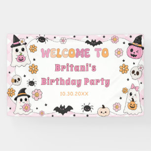 Rosa Halloween Banner