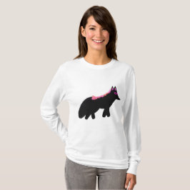 Rosa Halloween-Fuchskostüm T-Shirt