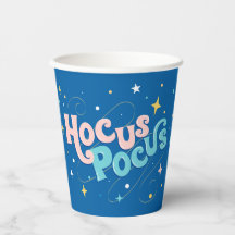 Rosa Halloween, Hocus Pocus Paper Cup