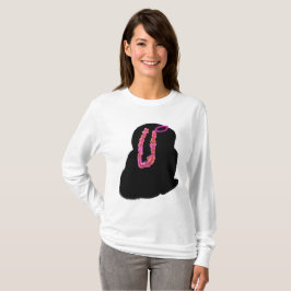 Rosa Halloween-Kaninchenkostüm T-Shirt