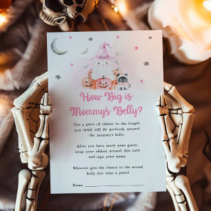Rosa Halloween Kleiner Boo Wie groß ist Mamas Bauc