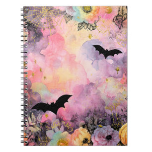 Rosa Halloween Notizblock