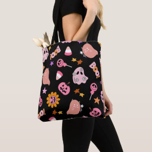 Rosa Halloween Tasche
