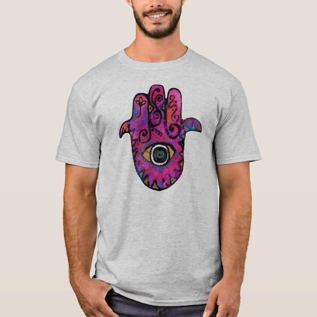 ** ROSA HAMSA ** T-Shirt (Vorderseite)