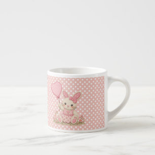 Rosa Hasenballon Espressotasse