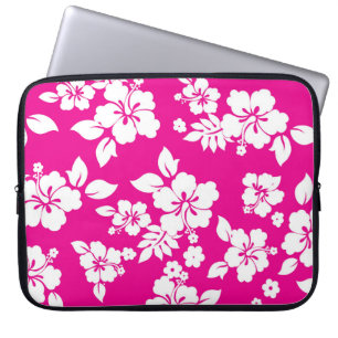 Rosa Hawaiisch Laptopschutzhülle