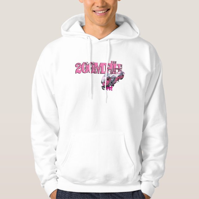 Rosa Hayabusa ProHoodie 200 MPH straße Hoodie (Vorderseite)
