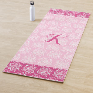 Rosa Henna Blume Yoga Mat Yogamatte