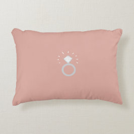 Rosa Herr u. Frau Pillow Zierkissen