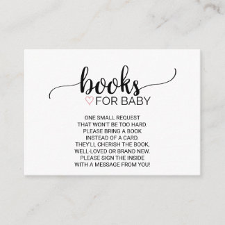 rosa Herz | Black Calligraphy Book Request Insert